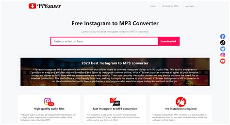 converter video instagram to mp3|Best Instagram to MP3 Converter Online